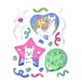 thumbnail image 1 of Llama Themed Balloons Wall Decal 3D Stickers, Assorted, 18-Piece, 1 of 1