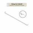 thumbnail image 4 of Achim Fantasia Double Curtain Rod, 28-48", White, 4 of 5