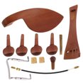thumbnail image 4 of OUNONA 1 Set Violin Chin Rest Jujube Wood for Music Practice Light Yellow, 4 of 8