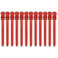 thumbnail image 3 of Pasador De Peinado Clip De Pico De Pato Pinza De Peluquería Pinzas De Peinado Pinzas Para Peinar El Cabello 12 Piezas Pin De Peinado De Peluquería De Acero Inoxidable Clip De ANGGREK Rojo, 3 of 8