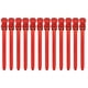 thumbnail image 1 of 12 pinzas de acero inoxidable para peinado de peluquería, pinzas para peinar el cabello, color rojo, 1 of 5