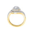 thumbnail image 2 of Diamond Engagement Ring in Sterling Silver (1/3 cttw) (I-Color, SI3-I1-Clarity) (Size-8.5), 2 of 3