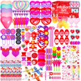 thumbnail image 1 of Surtido de juguetes Party Favors Thuodo Valentines, 200 unidades para niños, 1 of 8