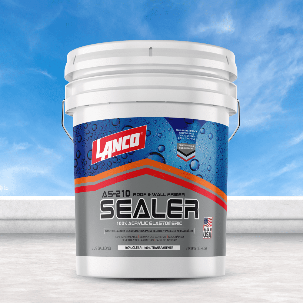 Lanco Acrylic Primer Sealer Clear Finish, 5 Gallon