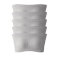 thumbnail image 2 of LEEYNEER Bras for Women Plus Size  Women‘s Stretch Strapless Brassiere Summer Bandeau Bralette Cozy Wireless Bra  5PCS  Size 4X, 2 of 4