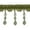 Sage Multi, variant on Expo Int'l 2 yards of Tessa Bead Fringe Trim