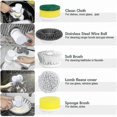 thumbnail image 5 of Electric Spin Scrubber with 5 Replaceable Heads for Bathtub, Tile, and Floor Cleaning, 5 of 5