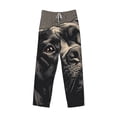 thumbnail image 6 of Daiia Vintage Dog Illustration Men's Sleep Pant with Pockets and Drawstring,Pajama Pants-Medium, 6 of 9