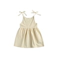thumbnail image 4 of goowrom Robe d'Été Sans Manches Couleur Unie avec Poche, 4 of 7