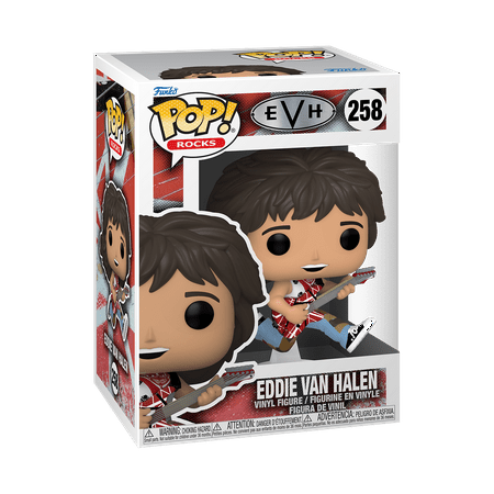 Funko - POP Rocks: Eddie Van Halen w/Guitar