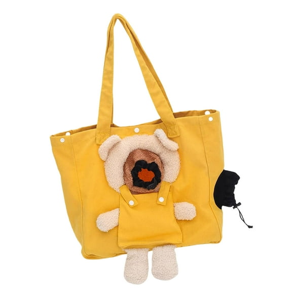 Pet Backpack Breathable Soft Sling Shoulder Tote Bag for Small Dogs and Cats Outdoor Travel Hiking Daily Walking