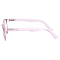 thumbnail image 4 of V.W.E. Women Round Translucent Floral Progressive Reading Glasses - Clear on Top - AR coating Z124 +2.00, 4 of 4