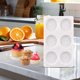 thumbnail image 4 of Bandeja para Muffins Molde Magdalenas Antiadherente Silicona Al Calor 6 Tazas Multifunción Apto Microondas Tartas Brownies, 4 of 9