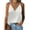 White, variant on Zeagoo Women's Satin Tank Top V Neck Summer Camisole Soft Spaghetti Strap Shirt