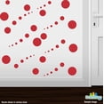 thumbnail image 3 of Premium Multi-Sized Vinyl Decals \u2013 268pcs Easy Peel & Stick Set for Apartments, Nurseries & DIY Home Decor (Red), 3 of 6