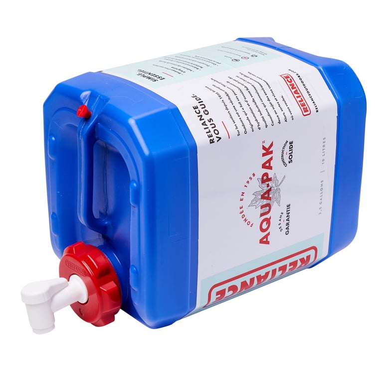 Reliance Aqua-Pak 2.5 Gallon Portable Water Storage Container