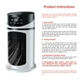 thumbnail image 5 of Djunllk Cooling Fans That Blow Cold Air, Small Misting Fan, USB Desk Fan Portable Fan Evaporative Air Cooler, Quiet Personal Fan for Bedroom Home Office, 5 of 9