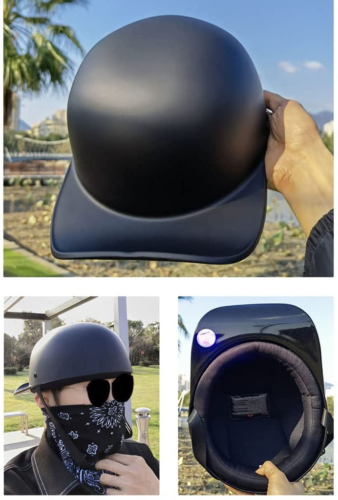 Motorcycle Baseball Helmet DOT Apved 