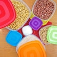 thumbnail image 6 of Rectangle Food Storage Containers, Set of 7 - Southern Homewares - Colorful Rectangle Holders w/Snap-On Lids, 6 of 6