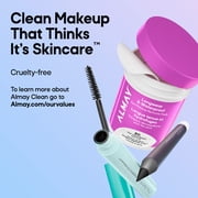 Almay All-Day Intense Gel Eyeliner Bold Longwear Eye Makeup, Hypoallergenic, 110 Rich Black, 0.045 oz