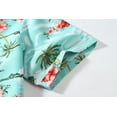 thumbnail image 5 of SSLR Hawaiian Shirt for Women Flamingo Short Sleeve Casual Button Down Shirts Beach Aloha Tops, 5 of 8