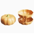 thumbnail image 2 of Support à Collation Citrouille, Support de Bol à Collation Citrouille à Double Couche pour Fête d'Halloween, 2 of 10