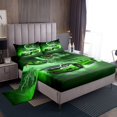 thumbnail image 1 of Erosebridal Ensemble de Draps de Lit Voiture de Course Format Grand, Draps de Lit Sports Extrêmes Grand, Décor de Chambre Dégradé, Réversible, Ultra Doux, 4 Pcs, 1 of 7