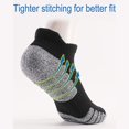 thumbnail image 5 of xl 6 pares de calcetines gruesos para correr con parte inferior de toalla, calcetines náuticos de algodón, calcetines deportivos antideslizantes, absorbentes del sudor y transpirables, 5 of 5