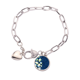 thumbnail image 1 of Pulsera de cadena de corazón Unbranded festival pascua huevo Stripe 7.5 pulgadas, 1 of 3