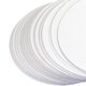 thumbnail image 3 of 100 Piezas Botón Insignia Papel en blanco Tarjeta redonda en blanco para, 3 of 10
