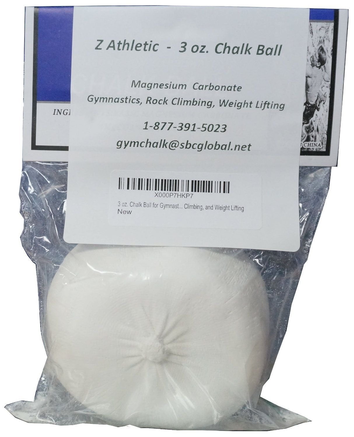 Z-Athletic Chalk Ball for Gymnastics 