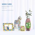 thumbnail image 3 of Kannior Mosaic Tiles for Crafts 200g Vase Fillers for Centerpieces Mosaic Glass Pieces for Garden Home Decoration DIY Art Projects, 3 of 7