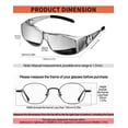 thumbnail image 4 of Gafas de Sol KANASTAL Polarizadas UV400 Unisex para Usar Sobre Anteojos, 4 of 6