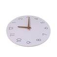 thumbnail image 3 of Miangastore Frameless Design Wall Clock White Density Board 1Pcs 11.8x11.8in, 3 of 8