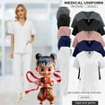 thumbnail image 2 of Lightweight and Breathable Uniform Set Great for Work Functional Scrubs Set for Medical Students & Healthcare Workers, 2 of 7