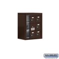 thumbnail image 1 of SalsburyIndustries 19138-06ZSC Cell Phone Storage Locker With Front Access Panel - 3 Door High Unit, Bronze, 1 of 1