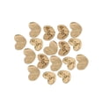 thumbnail image 1 of Inteprter Rodajas de en forma de corazón de estilo romántico sin terminar, 100 piezas, discos de bricolaje portátiles, decoración Kits de decoración para fiestas, 1 of 6