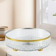 thumbnail image 3 of Spice Rack Vanity Tray Decorative Light Luxury for Dressers Kitchen Cupboard White, 3 of 8