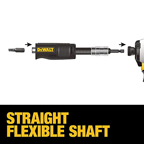 Dewalt right 2024 angle flex shaft