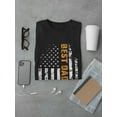 thumbnail image 3 of Best Dad Ever Grunge Flag Men T-Shirt, Male x-Large, 3 of 4