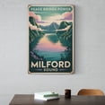 thumbnail image 6 of Retro Milford Sound Poster Inspirational Motivational Vintage Travel Wall Art for Yoga Space Wellness Center Home Office Print Poster, 6 of 8