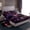 Purple Orange, variant on Manfei Gothic Moth Bed Sheets,Purple Daisy Flower King Sheets,Moon Pattern Sheet Set For Girl Kids,Breathable Home Decor,4-Piece