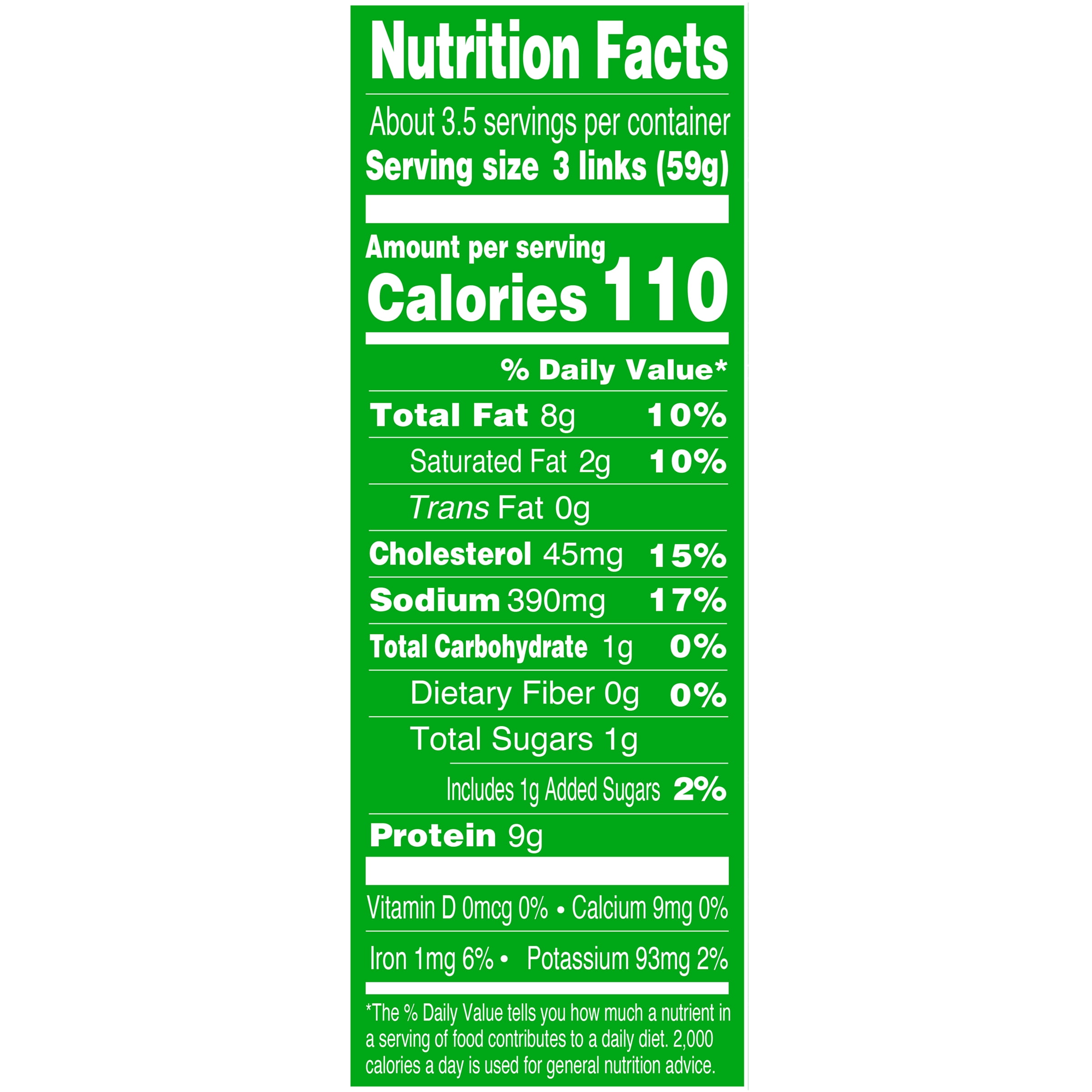 Applegate, Natural Chicken & Sage Breakfast Sausage Links, 7oz (Frozen)
