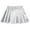 Silver-B, variant on Girls Shiny Metallic Dance Skirt Flared Hip Hop Jazz Dance Skort