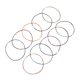 thumbnail image 1 of Bandas de cuerda de nylon elásticas de 10 piezas para revistas de viaje correas de cierre elástico ajustable para encuadernación de portátiles, 1 of 7