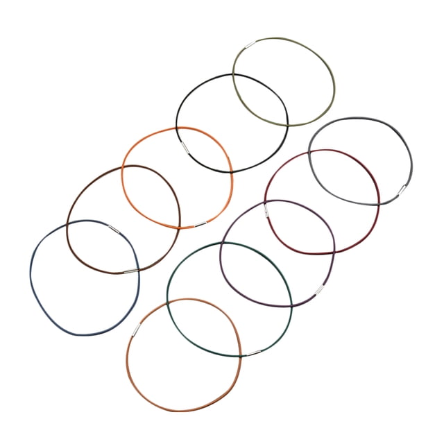 IFANLANDOR Rentrée Scolaire 10 Pcs Bandes Élastiques Ajustables pour Cahiers avec Flexibilité Élastique en Couleurs Assorties