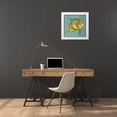 thumbnail image 3 of Goldberger, Jennifer 12x12 White Modern Wood Framed Museum Art Print Titled - Small Tropical Fantasy I, 3 of 4