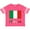 Football Pink and White, variant on Inktastic Italy Flag & Italia Black Border Boys or Girls Toddler T-Shirt