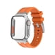 thumbnail image 1 of Correa De Lujo Compatible con Apple Watch Silicon Suave, Apariencia Ultra + CASE, 42/44/45/mm, 1 of 4