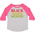 thumbnail image 3 of Inktastic Black History Month Red, Green, Yellow Boys or Girls Toddler T-Shirt, 3 of 5